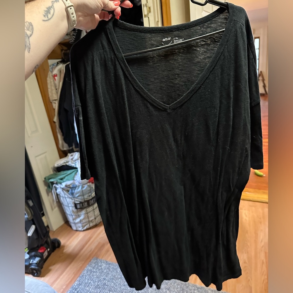 Aerie Voop Oversized Boyfriend T-Shirt